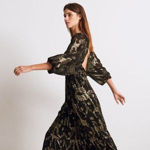 BA&SH Dina BACKLESS MAXI DRESS